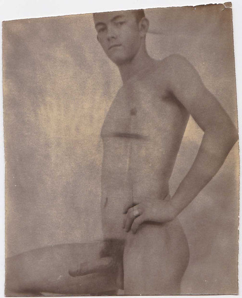Male Nude Hand on Hip vintage gay photo