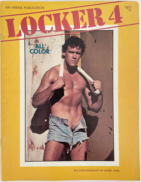Locker #4  Vintage gay magazine, 1979.