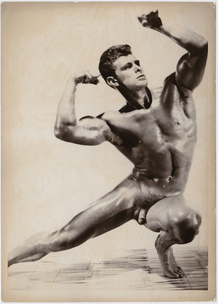 Bodybuilder Jack Thomas vintage gay photo male nude