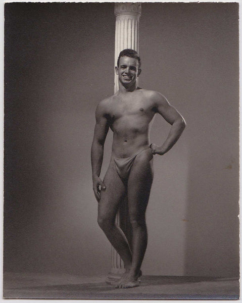 Spartan of Hollywood: Male Nude with Column