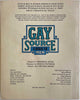 Gay Source, A Catalog for Men