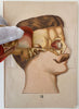 Fold-out Anatomical Diagram of Male Head