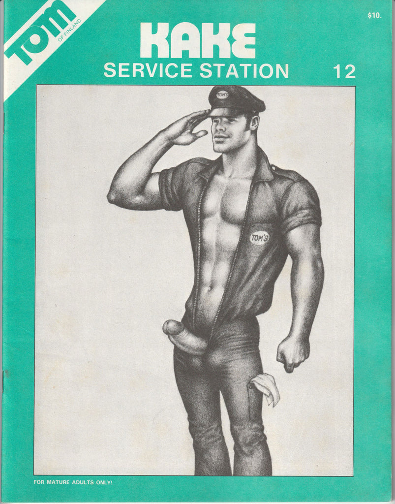 Tom of Finland's Kake No. 12, "Service Station," published by Tom of Finland Company, Inc.