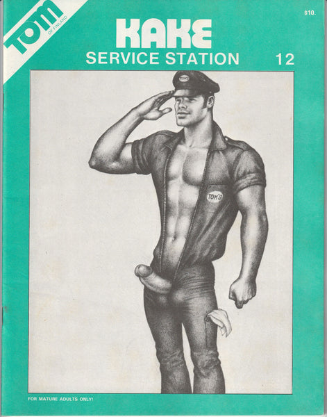 Tom of Finland's Kake No. 12, "Service Station," published by Tom of Finland Company, Inc.