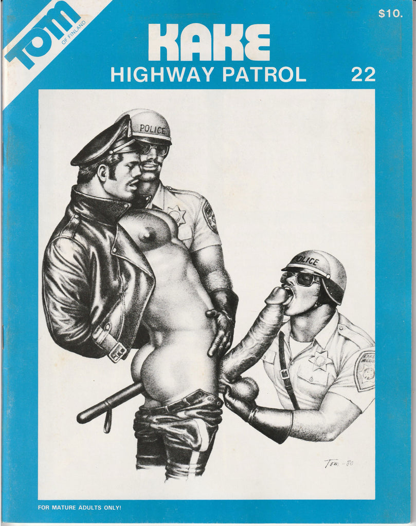 Tom of Finland's Highway Patrol, published by Tom of Finland Company, Inc. vintage gay magazine