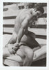 Bruno and Will on Chaise, Target Studios vintage gay photo male nudes