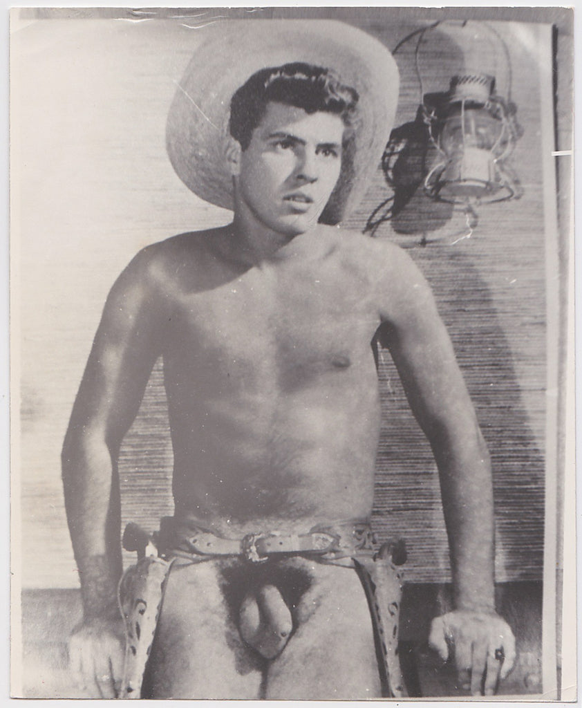 Naked Cowboy vintage gay photo