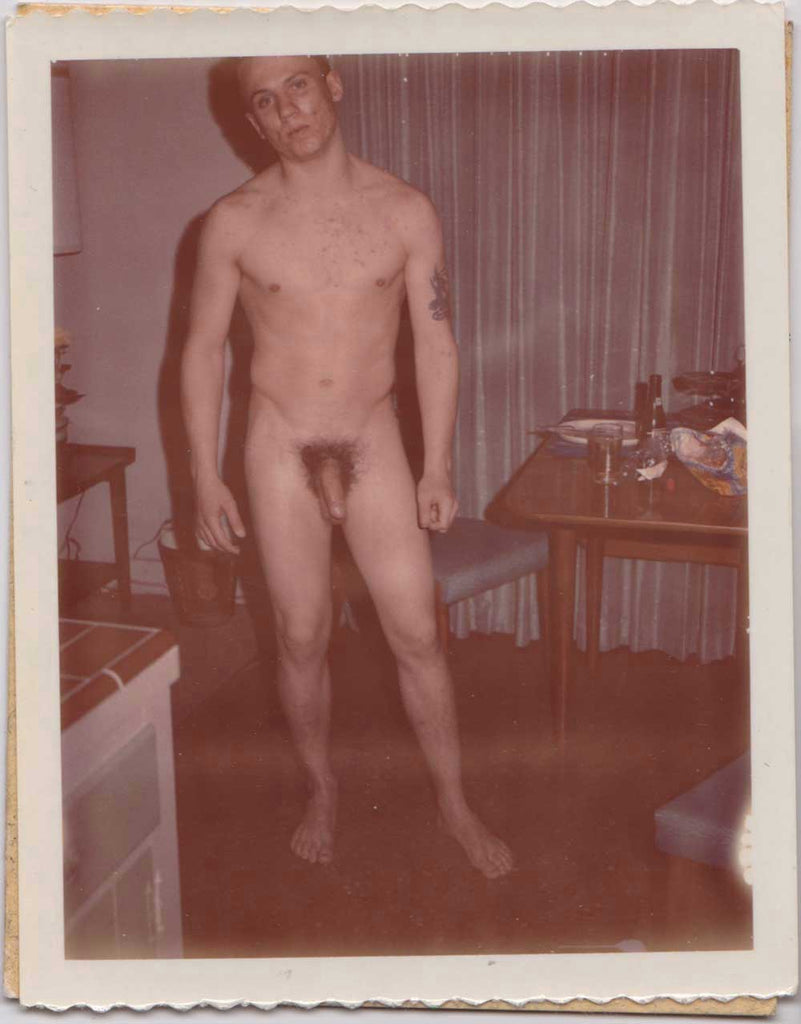 Vintage gay Polaroid male nude