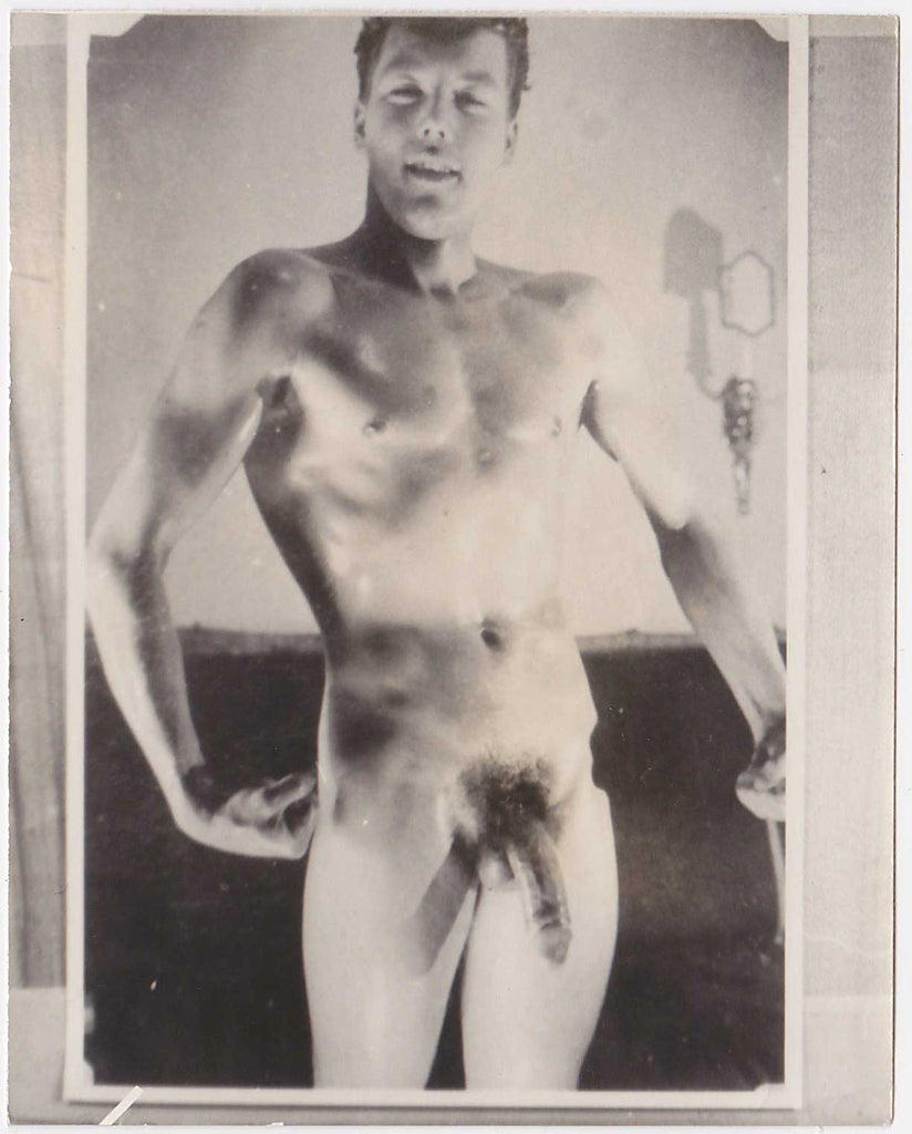 Well Endowed Male Nude vintage gay photo