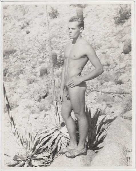 vintage male nude physique photo Mike Sill.