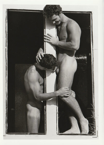 Jean-Claude and his Friend, Vintage COLT Studio gay photo male nudes