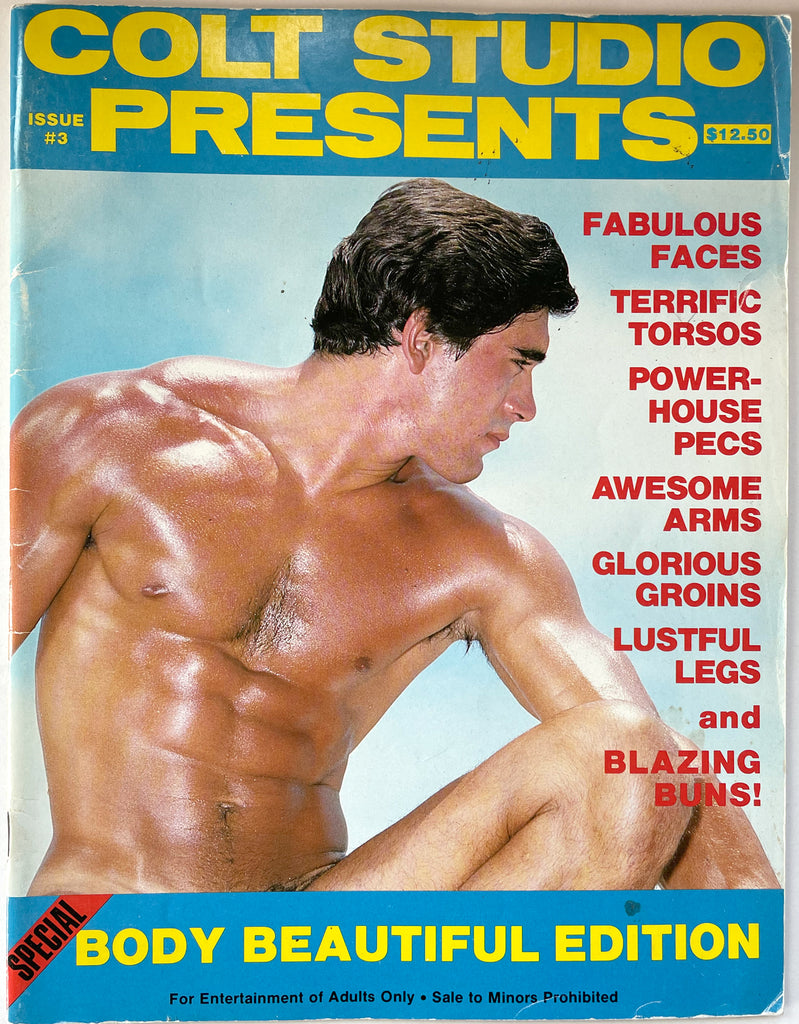 COLT Studio Presents, Issue #3 vintage gay magazine