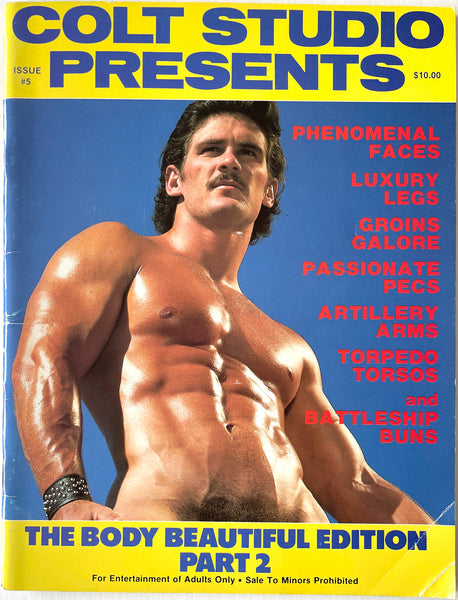 Vintage gay physique magazine COLT Studio Presents, Issue #5 The Body Beautiful Edition Part 2