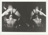 Two Men in Mirror 2, Vintage COLT Studio physique photo male nudes