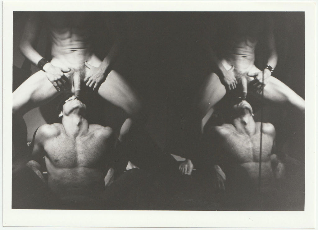 Two Men in Mirror 2, Vintage COLT Studio physique photo male nudes