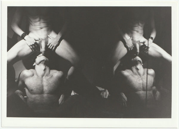 Two Men in Mirror 2, Vintage COLT Studio physique photo male nudes