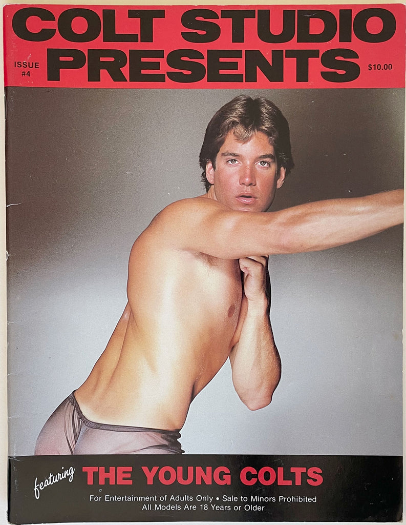 COLT Studio Presents No. 4, 1988. Vintage gay magazine.
