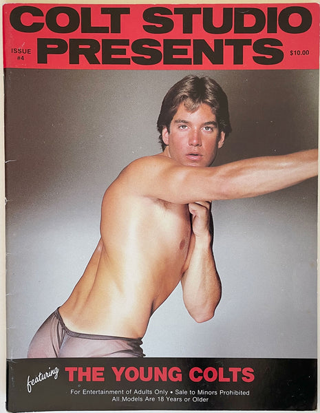 COLT Studio Presents No. 4, 1988. Vintage gay magazine.