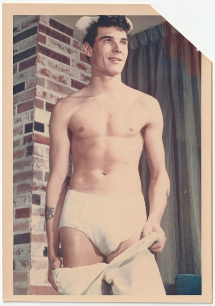Dean Agar, by Champion vintage gay physique photo.