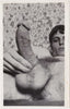 Nude with Floral Wallpaper Set of Two vintage gay photo