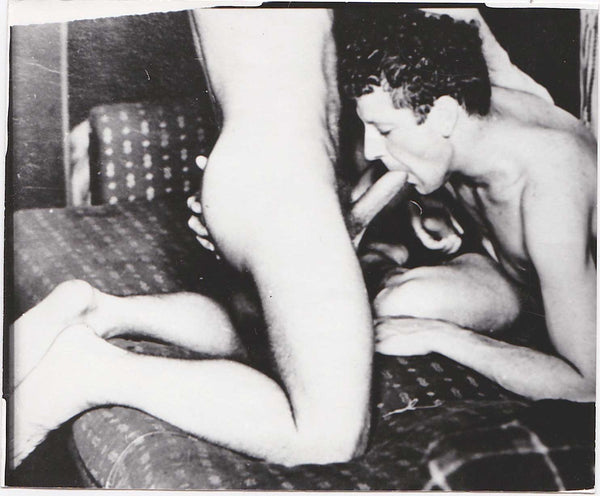 Anonymous gay couple vintage photo