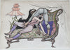 Two Men on Chaise: Fernand Niedergang