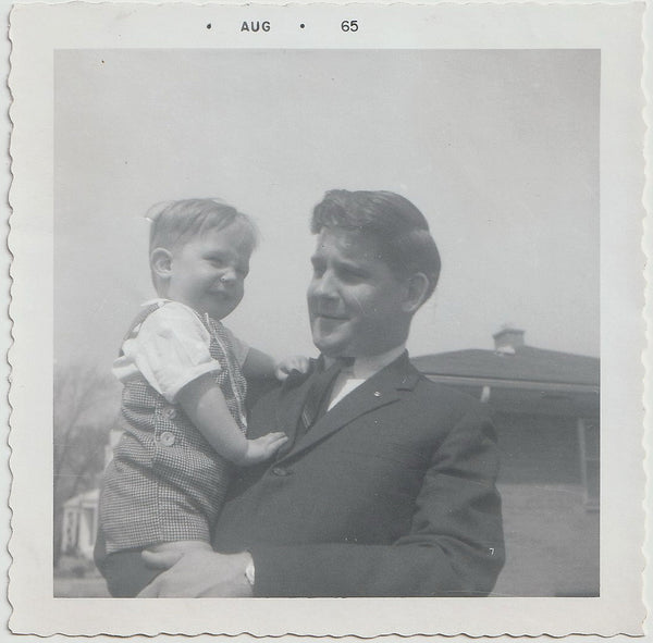 Father Holding Son