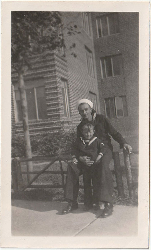 Father and Son Sailors