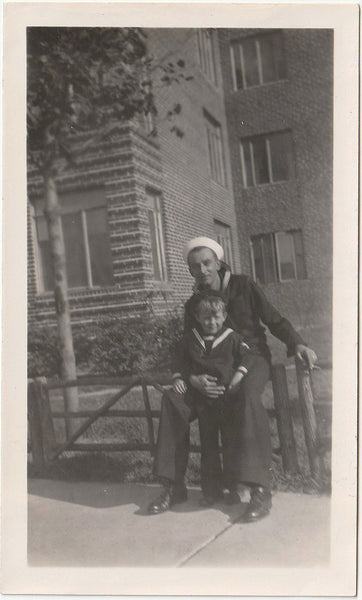 Father and Son Sailors