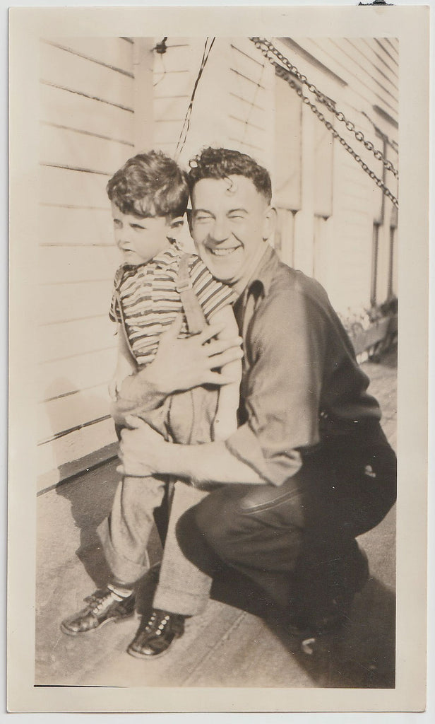 Affectionate Father and Son