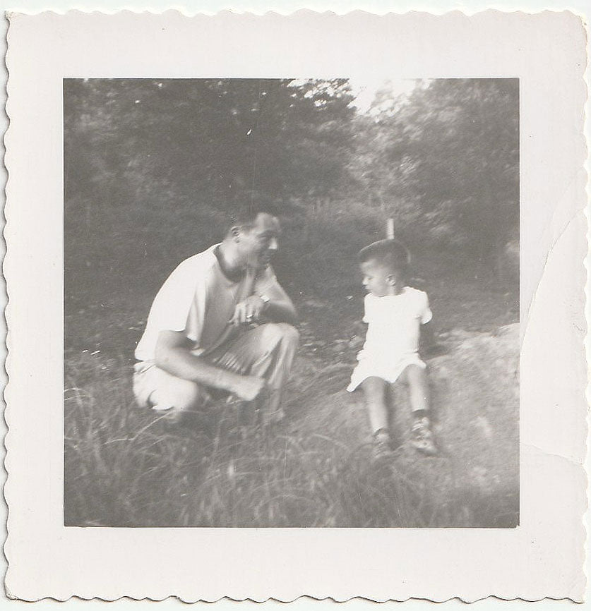 Father Smiling at Son