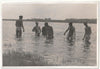 Vintage gay photo Six Naked Men in River