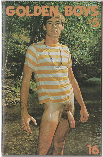 Golden Boys No. 16 Vintage gay physique magazine Published by Calafran Enterprises, Inc. 1968.