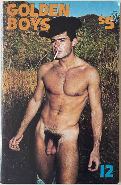 Vintage gay magazine Golden Boys No. 12. Published by Calafran Enterprises, Inc. 1968.