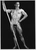 Original vintage physique photo of young male nude Hans Olof Pettersson, attributed to Foto-Grafo c. 1960.