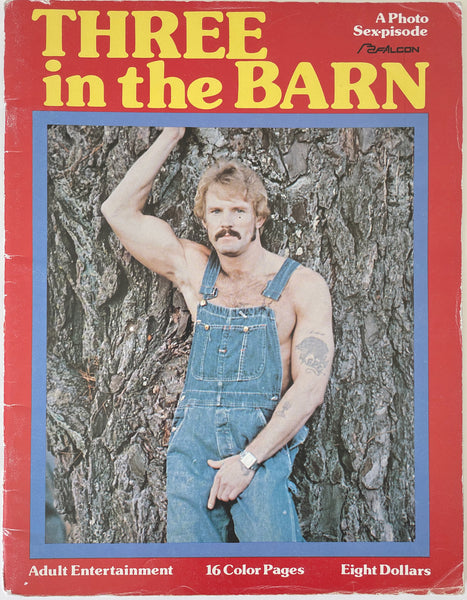 Three in the Barn, vintage gay magazine from Falcon 1977