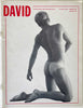 David, December 1972, Vol 3. No. 1. vintage gay magazine