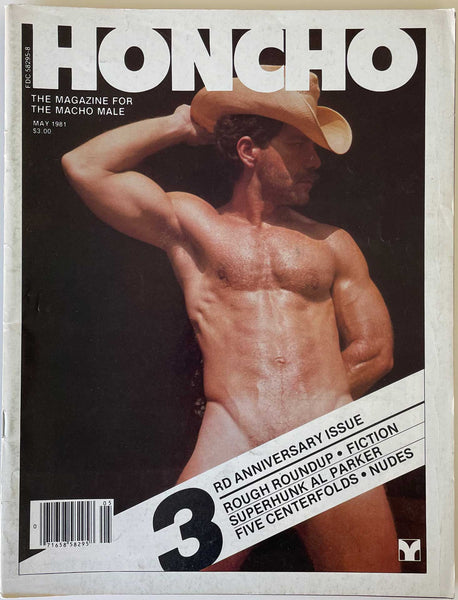 HONCHO Vol. 1 No. 3.   The Magazine for the Macho Male.