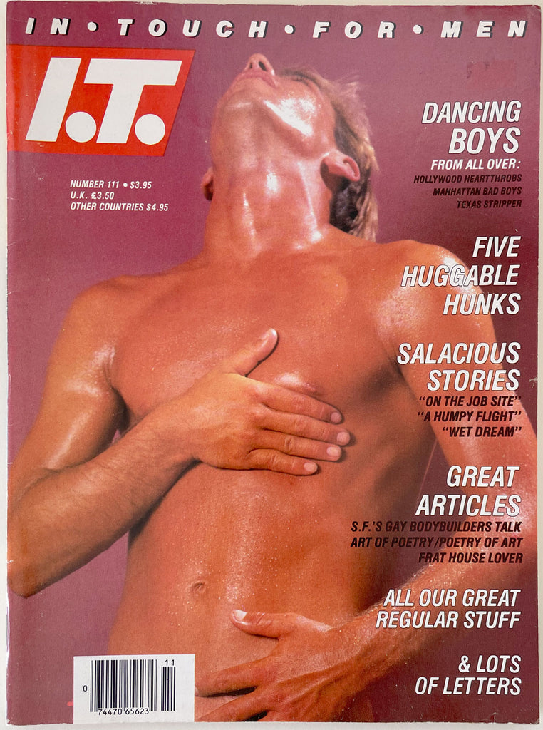I.T. No. 111. In Touch for Men gay magazine c. 1985