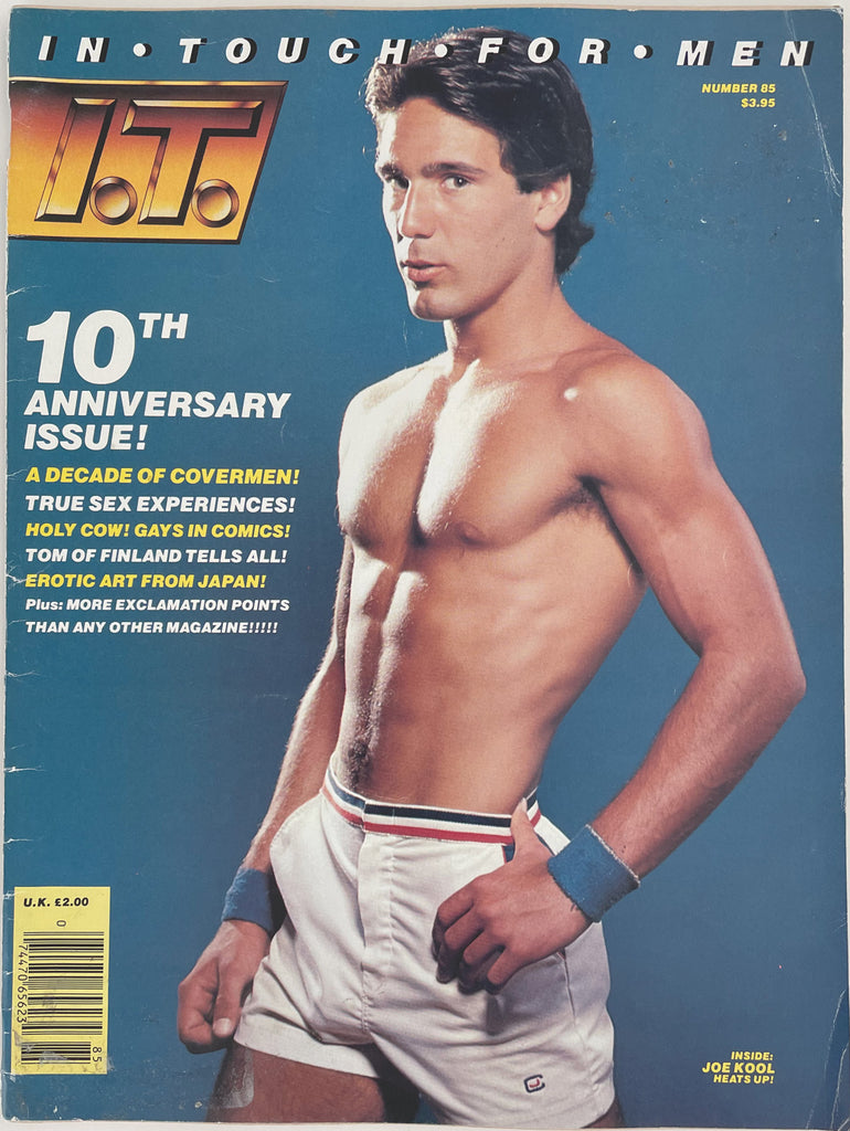  In Touch For Men, No. 85, 1983.  10th Anniversary Issue!  vintage gay magazine