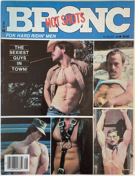 BRONC Aug 1983: Vintage Gay Magazine