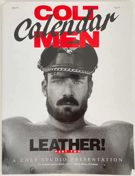 COLT Calendar Men #4 Leather Part 2 vintage gay magazine