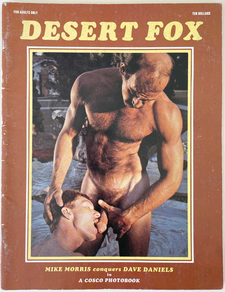 Desert Fox, 1978. A rare early gay magazine from Cosco Studio.