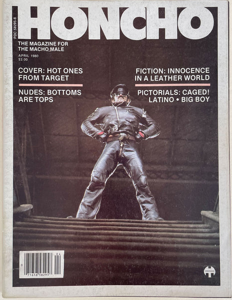 HONCHO April 1980: Vintage Gay Magazine Leather issue