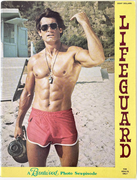 Lifeguard, 1977. A rare early gay magazine from House One of California.