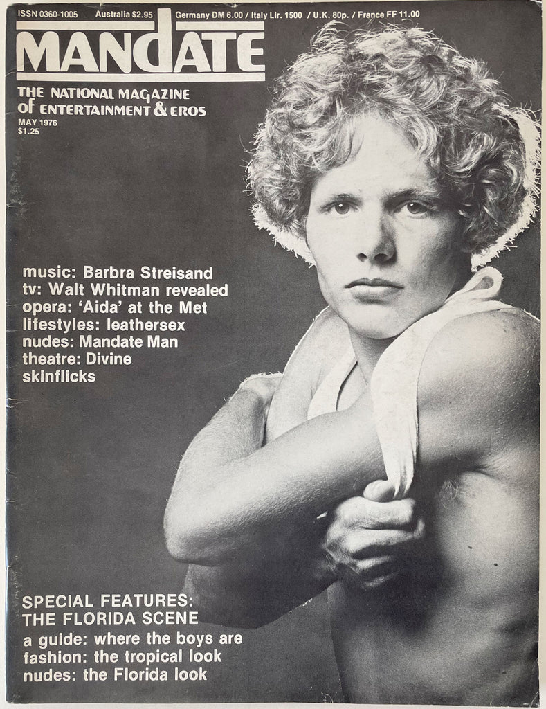 Mandate, May 1976, Vintage Gay Magazine