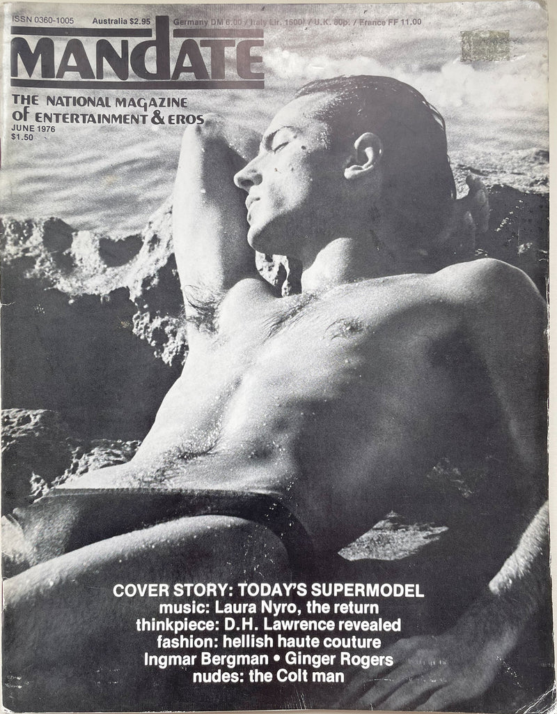Mandate: June 1976, Vol 2, Number 14. Vintage gay magazine
