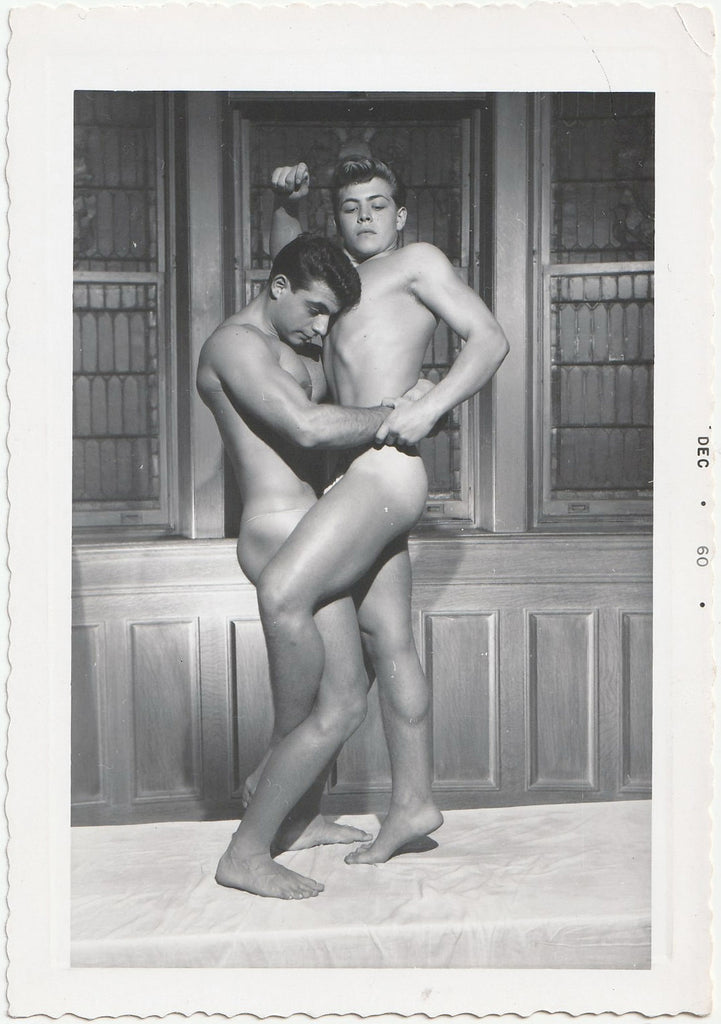 Male Nudes "Wrestling"