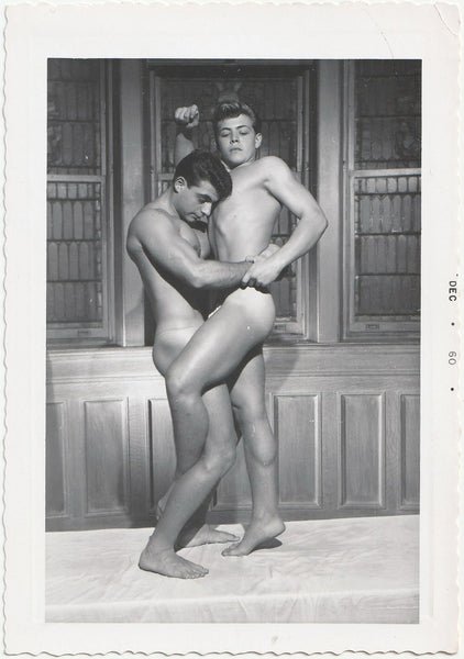 Male Nudes "Wrestling"