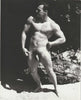 Chuck Miller, vintage male nude physique photo by Dave Martin